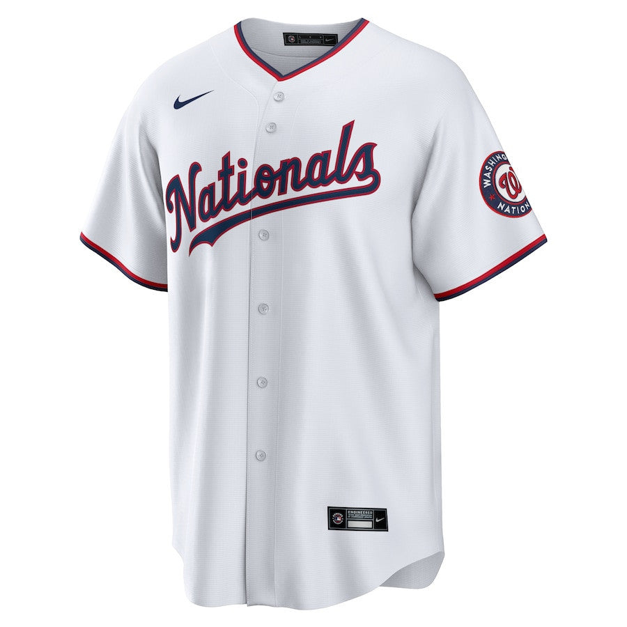 Stephen Strasburg 37 Washington Nationals Home Men Jersey - White