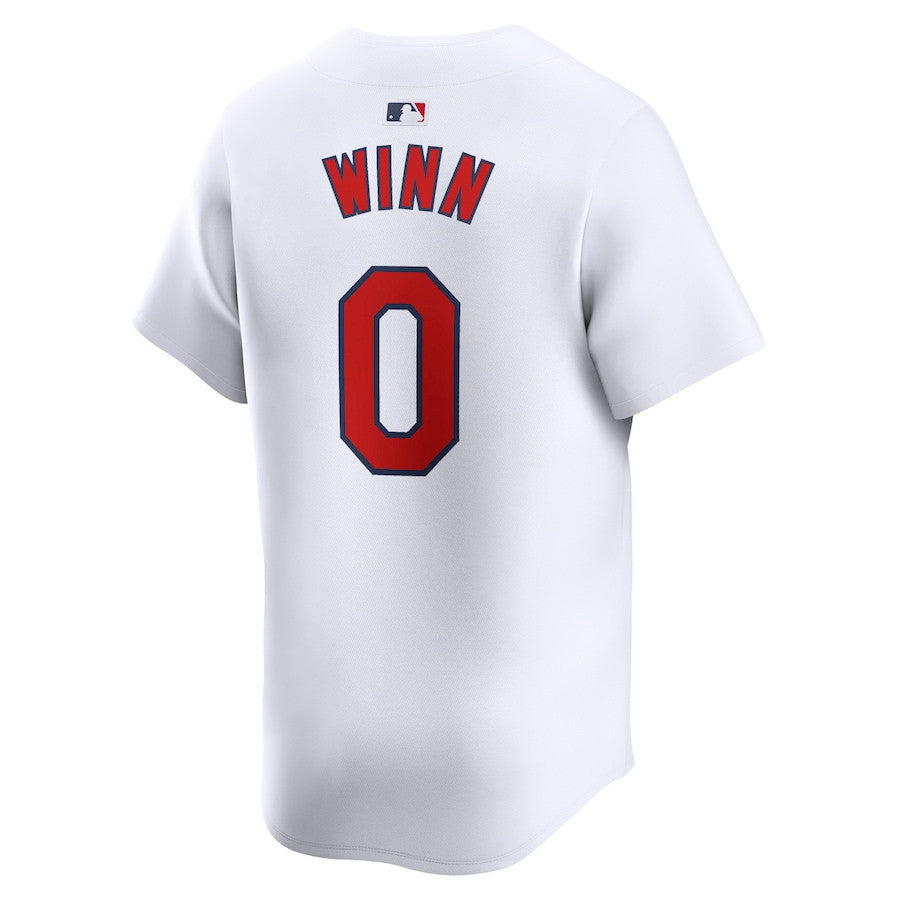 Masyn Winn 0 St. Louis Cardinals Home Limited Men Jersey - White