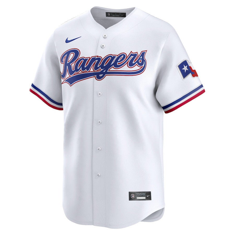 Evan Carter 32 Texas Rangers Home Limited Men Jersey - White