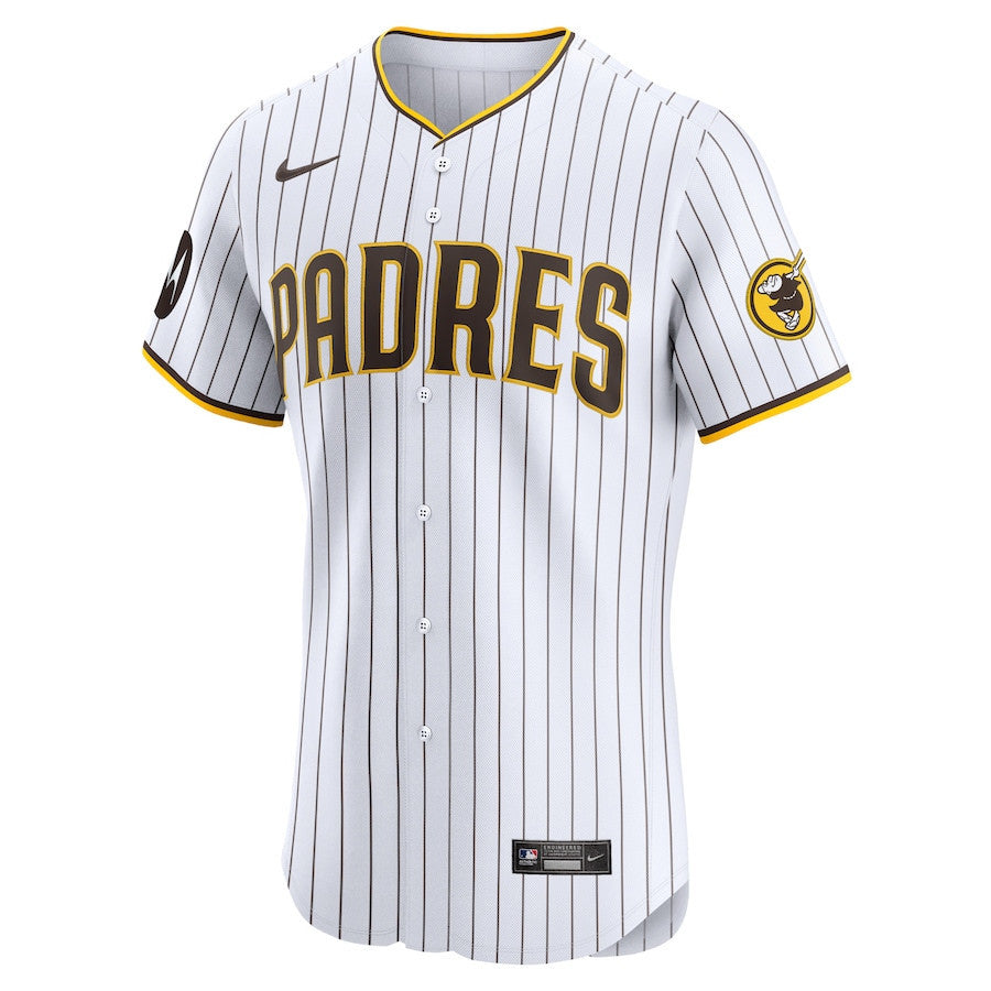 Tony Fernández 1 San Diego Padres Home Elite Men Jersey - White
