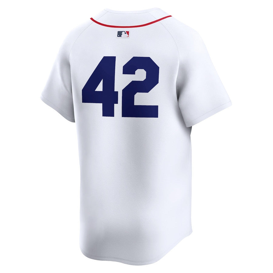 Boston Red Sox 2024 Jackie Robinson Day Home Men Limited Jersey - White