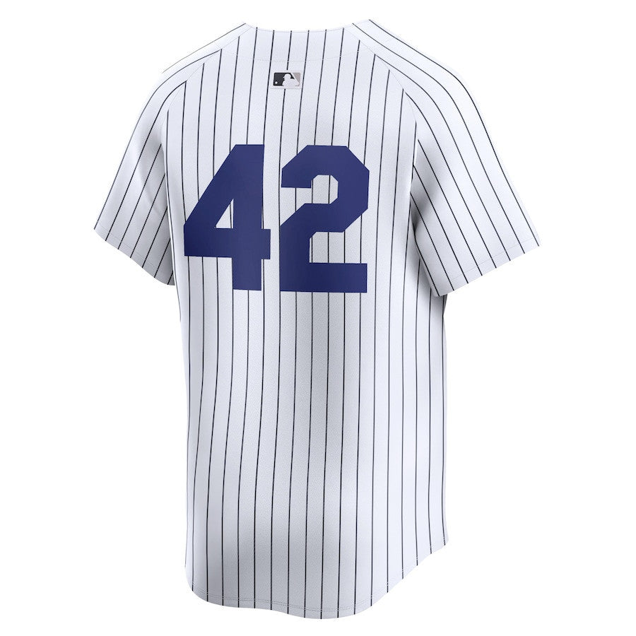 New York Yankees 2024 Jackie Robinson Day Home Men Limited Jersey - White