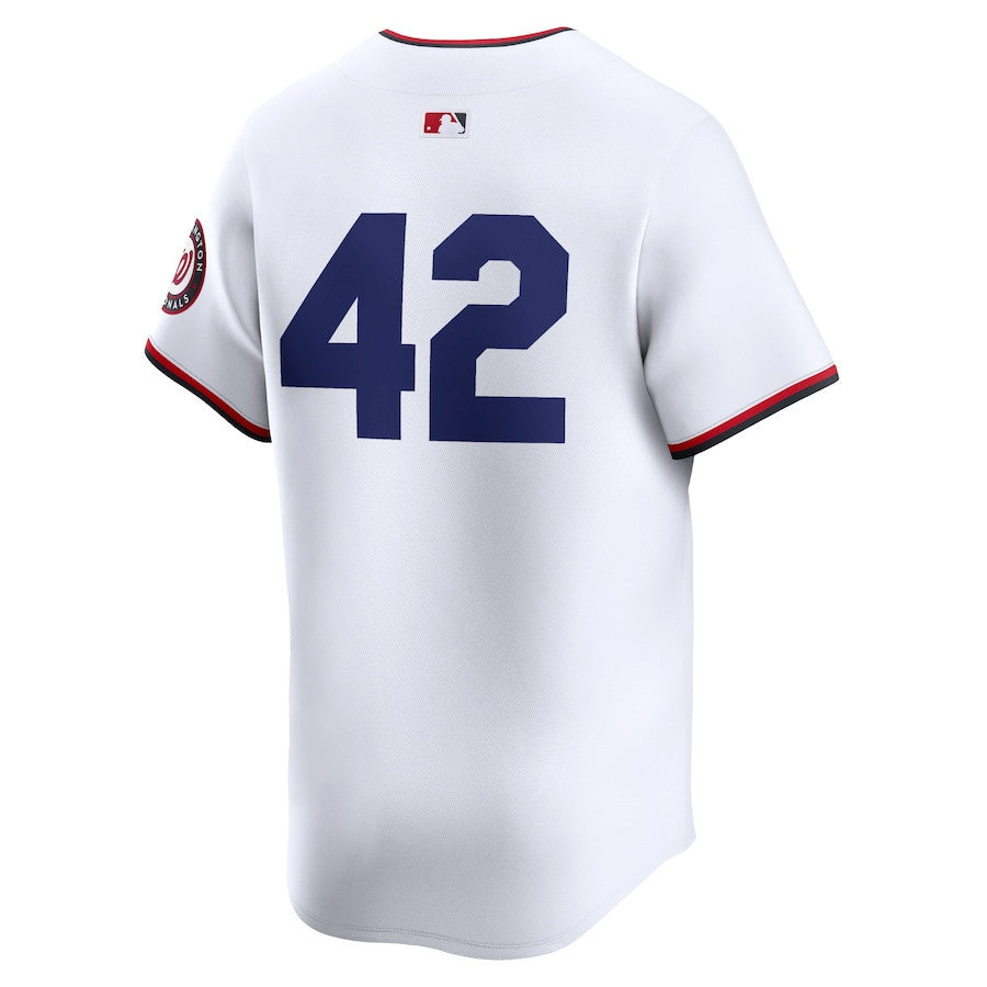 Washington Nationals 2024 Jackie Robinson Day Home Men Limited Jersey - White