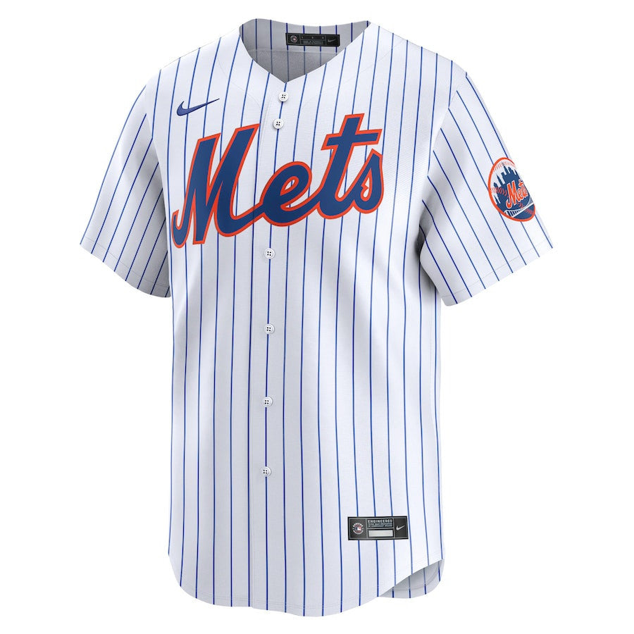 New York Mets 2024 Jackie Robinson Day Home Men Limited Jersey - White