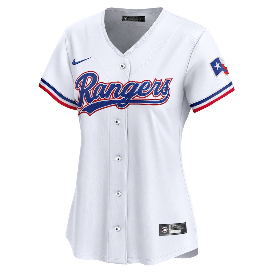 Texas Rangers 2024 Jackie Robinson Day Home Limited Women Jersey - White