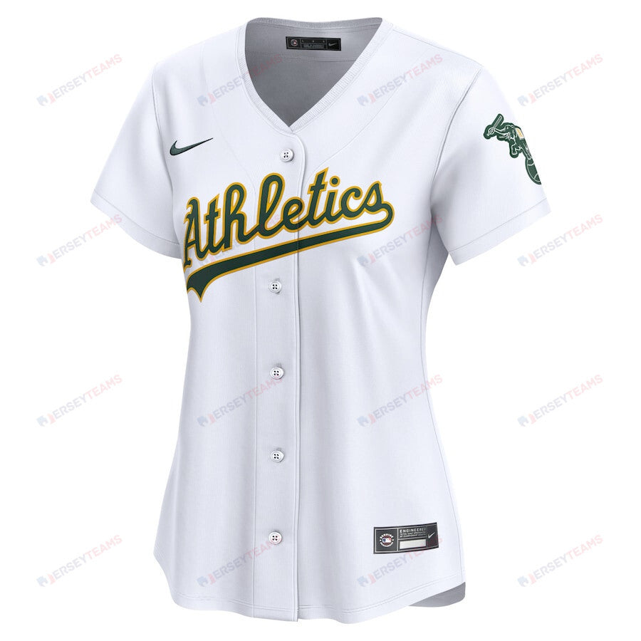 Oakland Athletics 2024 Jackie Robinson Day Home Limited Women Jersey - White