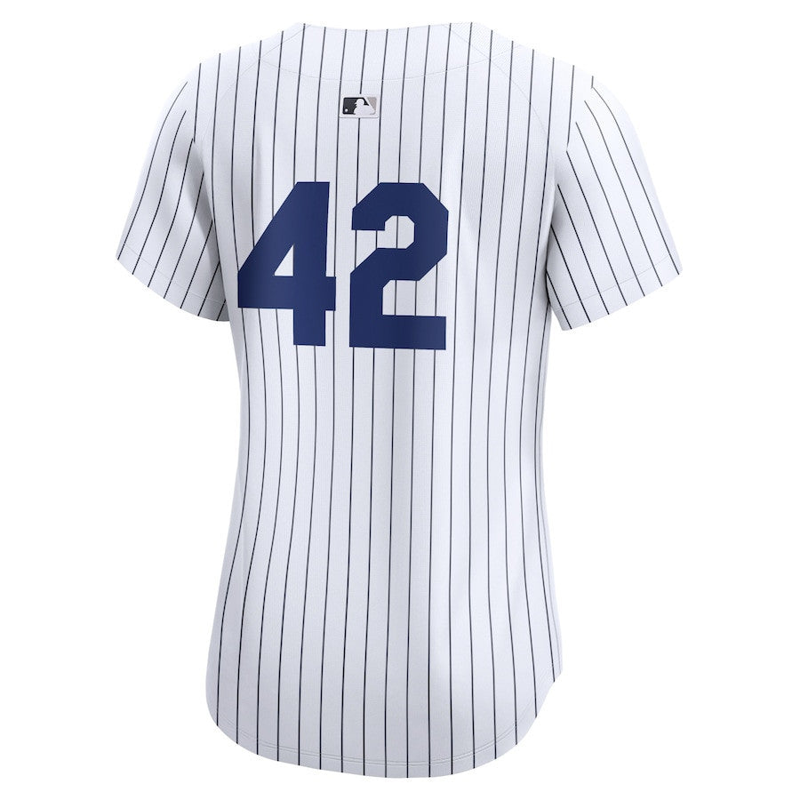 New York Yankees 2024 Jackie Robinson Day Home Limited Women Jersey - White