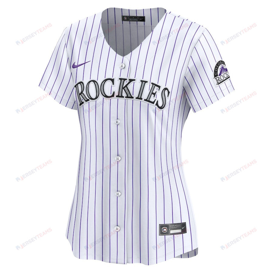Colorado Rockies 2024 Jackie Robinson Day Home Limited Women Jersey - White