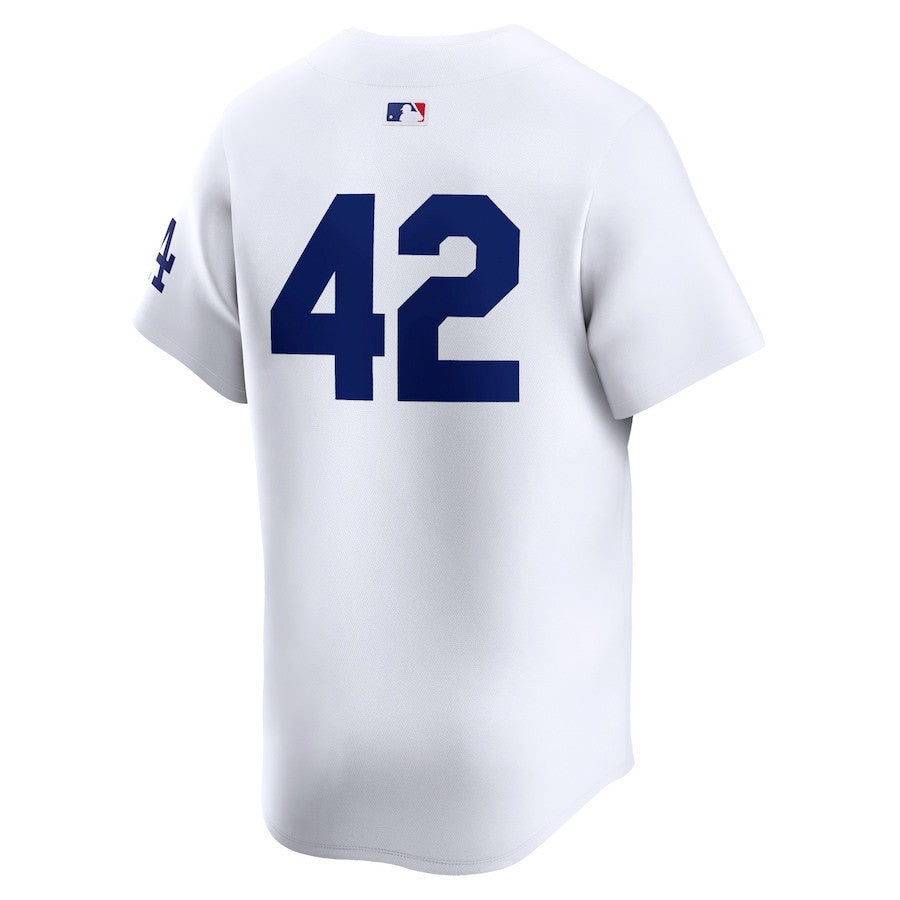 Los Angeles Dodgers 2024 Jackie Robinson Day Home Limited Women Jersey - White