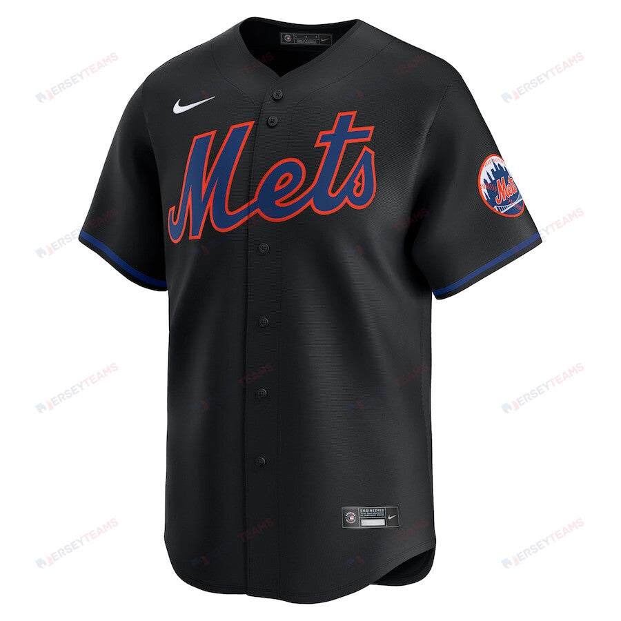 New York Mets Alternate Limited Men Jersey - Black