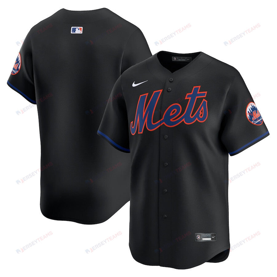 New York Mets Alternate Limited Men Jersey - Black