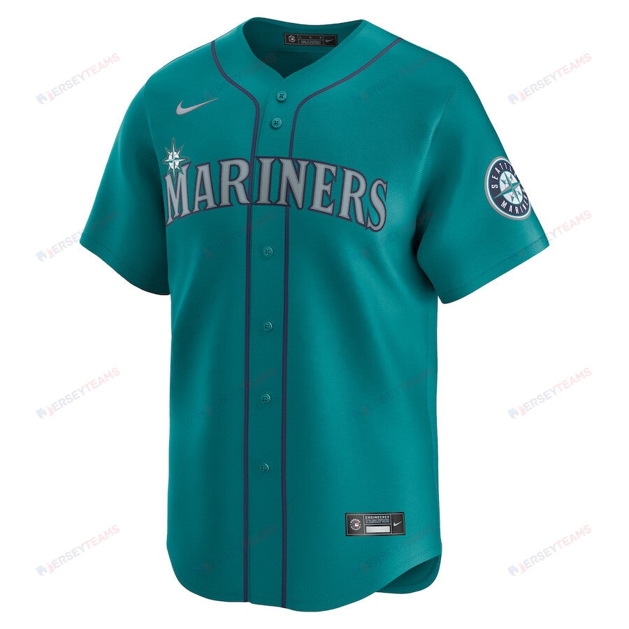 Seattle Mariners Alternate Limited Men Jersey - Aqua