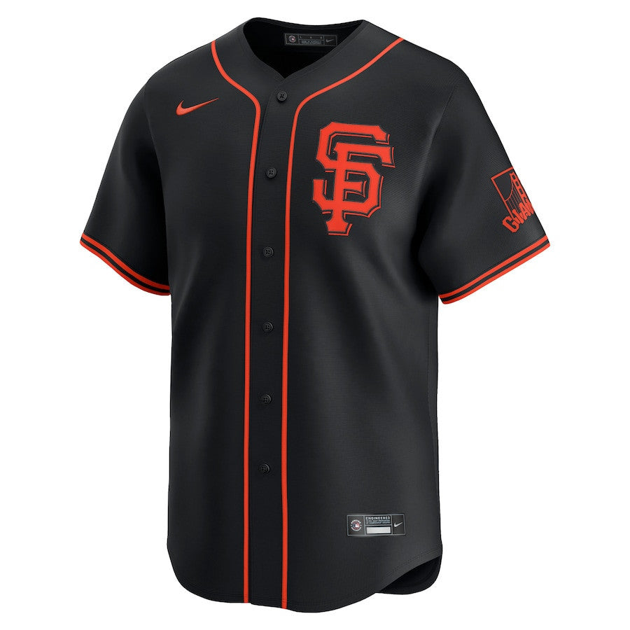 Jung Hoo Lee 51 San Francisco Giants Alternate Limited Men Jersey - Black