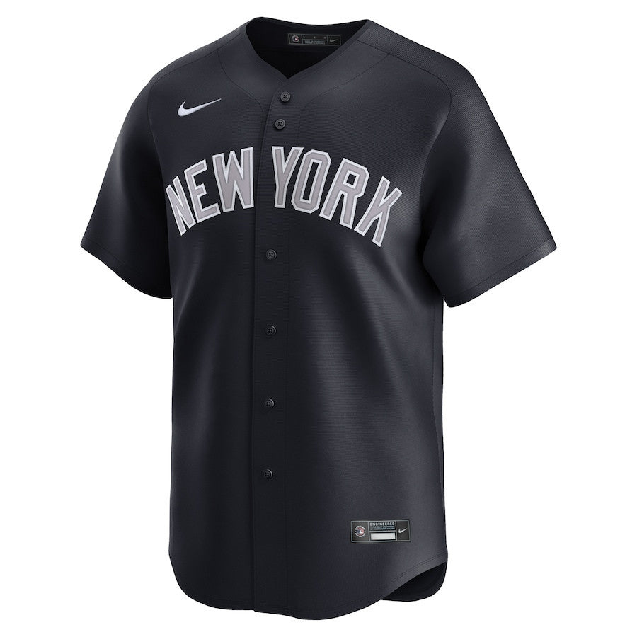New York Yankees Alternate Limited Custom Men Jersey - Navy