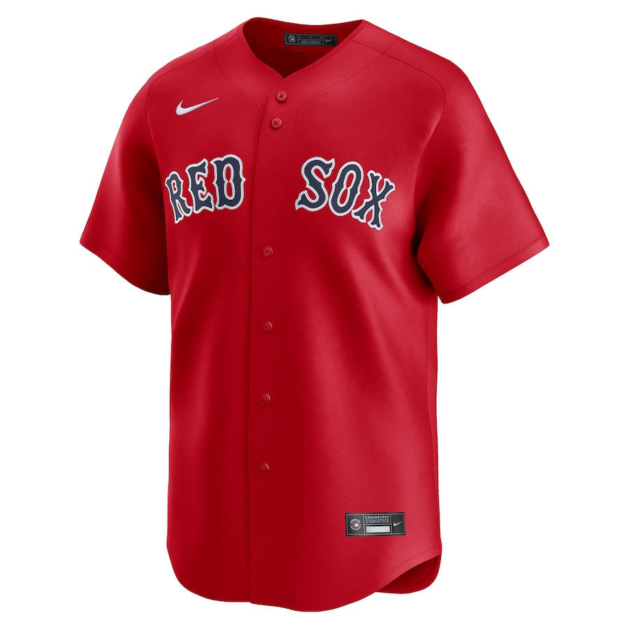 Boston Red Sox Alternate Limited Custom Men Jersey - Red