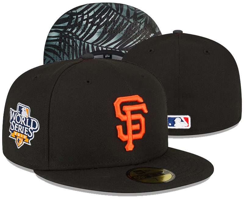San Francisco Giants World Series 2010 Patch 59FIFTY Snapback Hat - Black