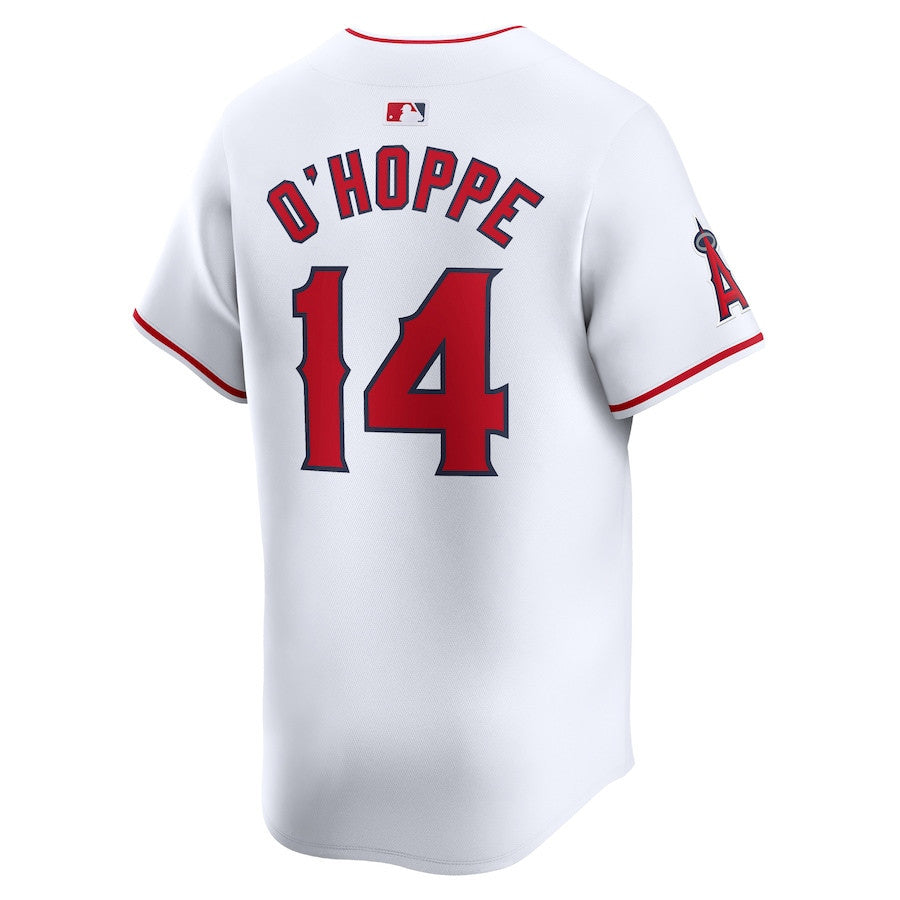 Logan O'Hoppe 14 Los Angeles Angels Home Limited Men Jersey - White