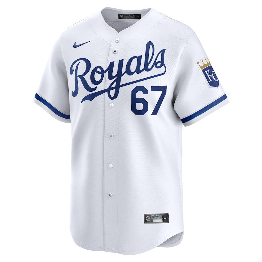 Seth Lugo 67 Kansas City Royals Home Limited Men Jersey - White