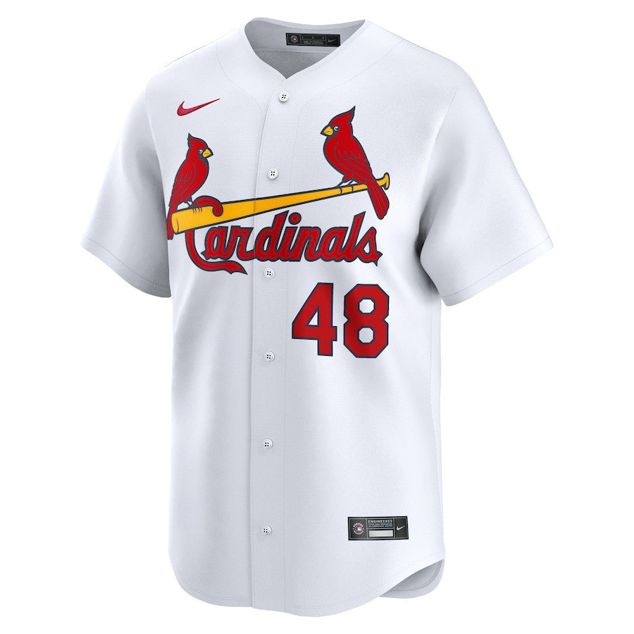 Iván Herrera 48 St. Louis Cardinals Home Limited Men Jersey - White