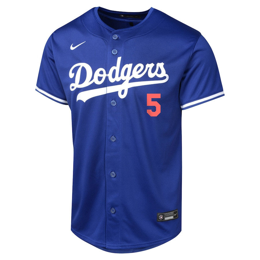 Freddie Freeman 5 Los Angeles Dodgers Alternate Limited YOUTH Jersey - Royal