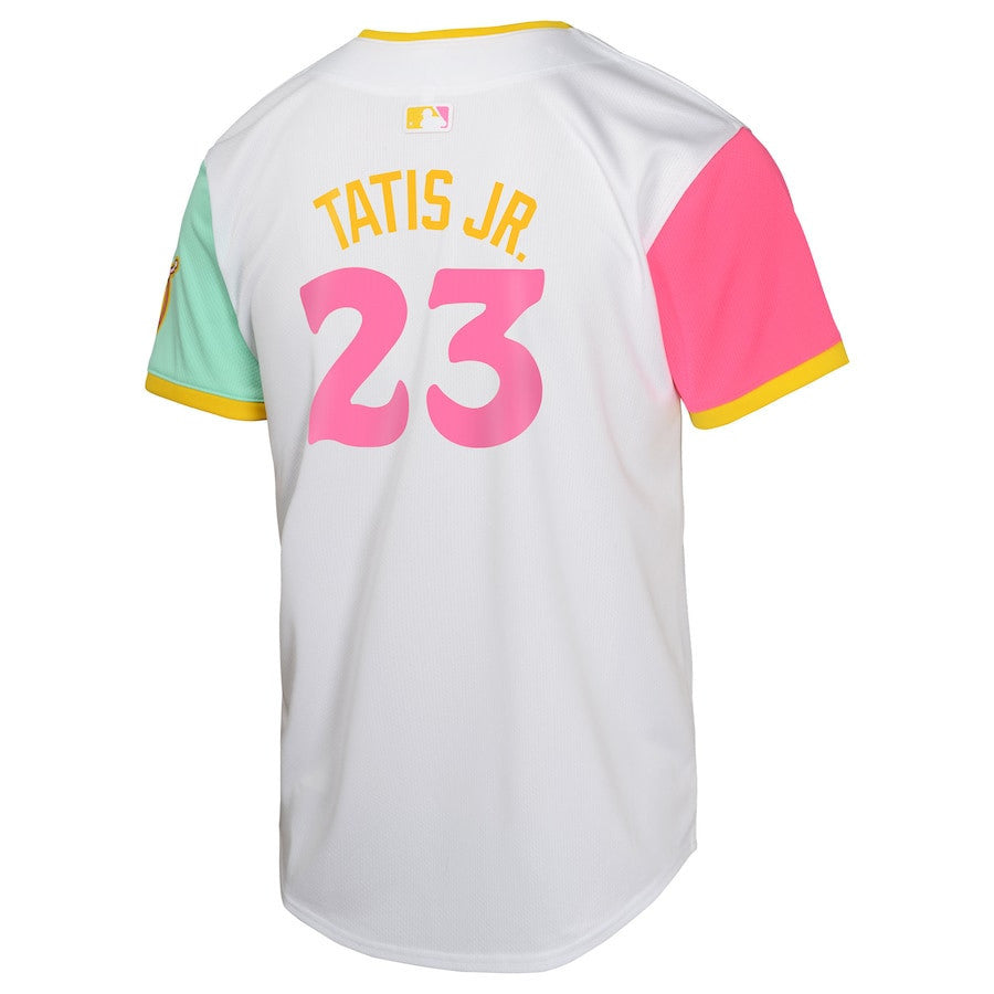 Fernando Tatis Jr. 23 San Diego Padres City Connect Limited YOUTH Jersey - White