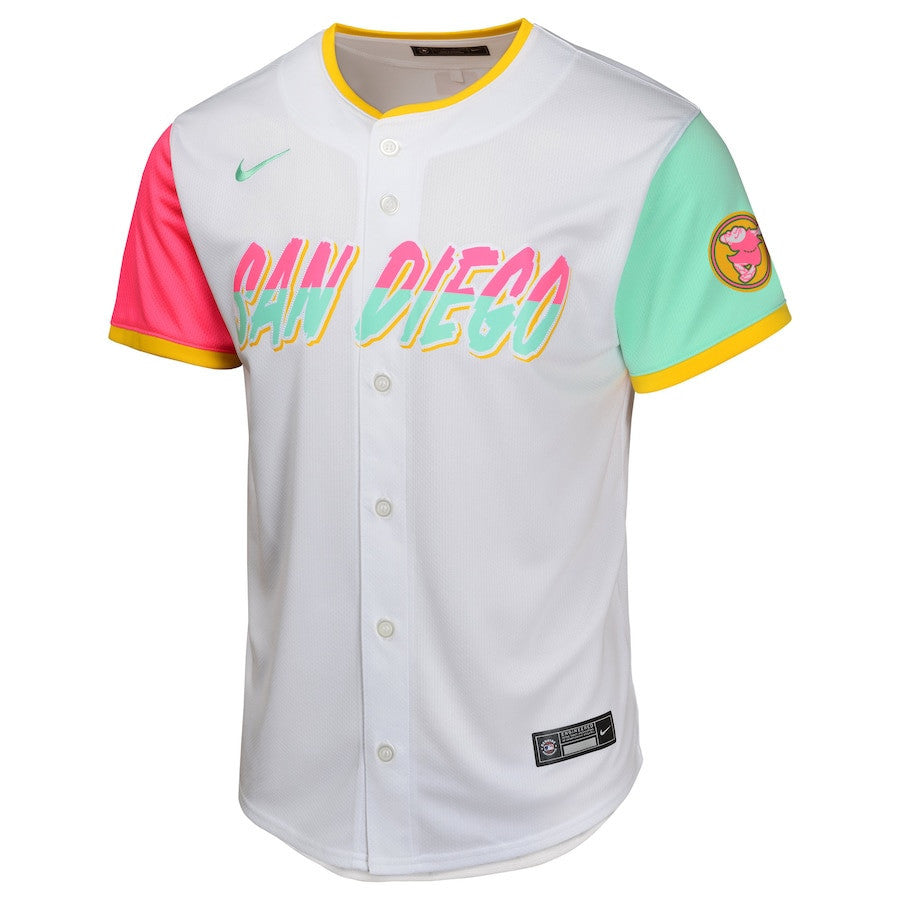 San Diego Padres City Connect Limited YOUTH Jersey - White