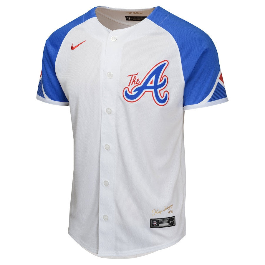 Atlanta Braves City Connect Limited YOUTH Jersey - White
