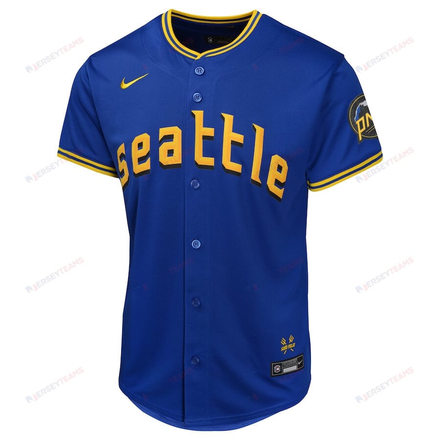 Ken Griffey Jr. 24 Seattle Mariners City Connect Limited YOUTH Jersey - Navy