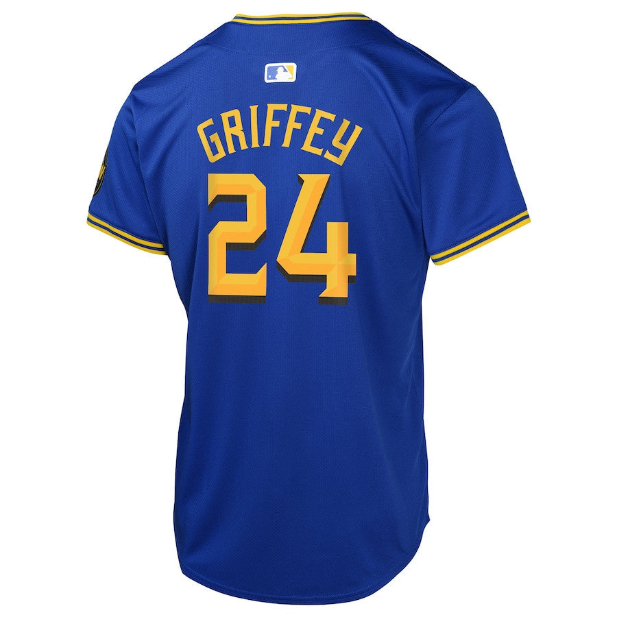 Ken Griffey Jr. 24 Seattle Mariners City Connect Limited YOUTH Jersey - Navy