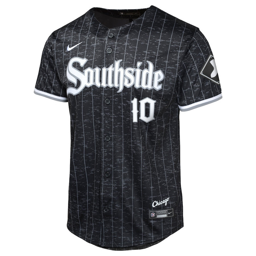 Yoan Moncada 10 Chicago White Sox City Connect Limited YOUTH Jersey - Black