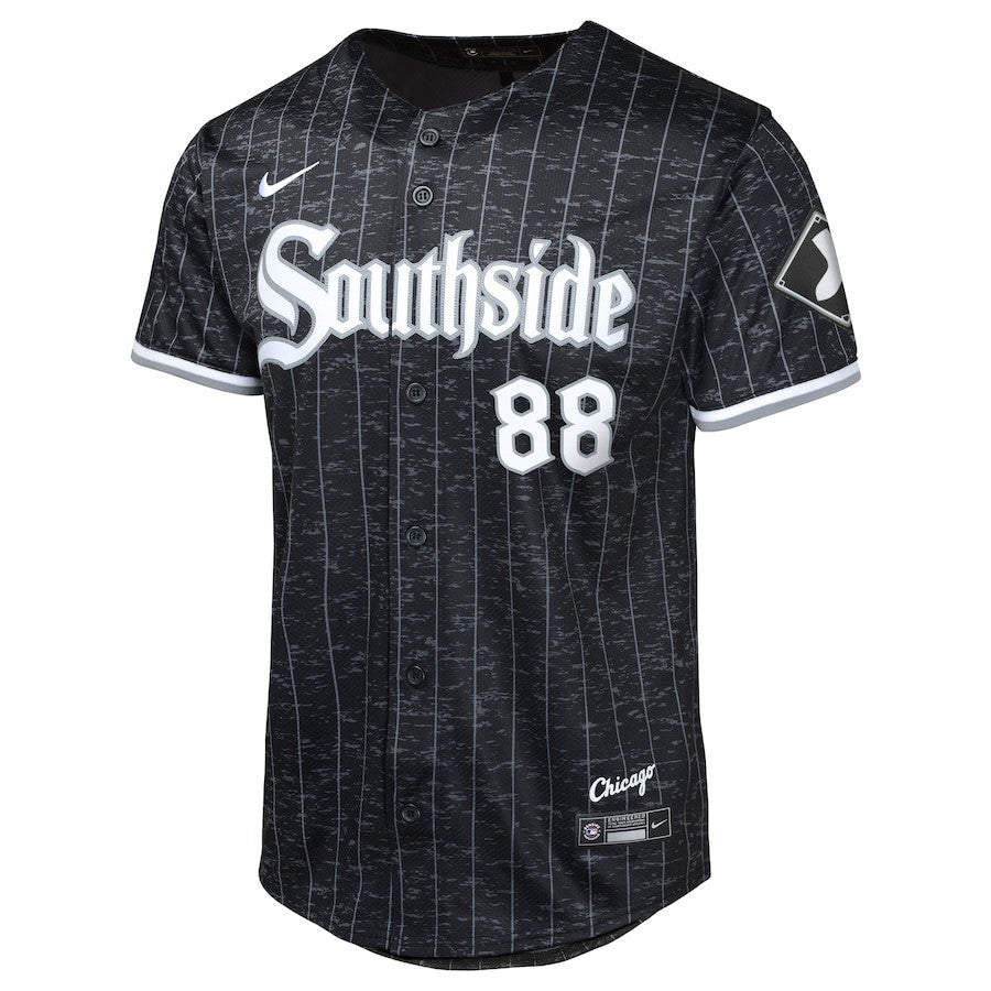 Luis Robert Jr. 88 Chicago White Sox City Connect Limited YOUTH Jersey - Black
