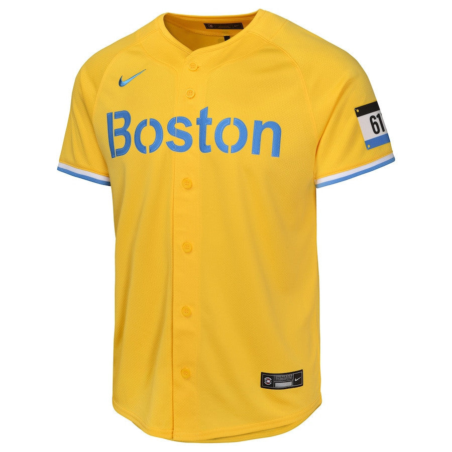 David Ortiz 34 Boston Red Sox City Connect Limited YOUTH Jersey - Gold