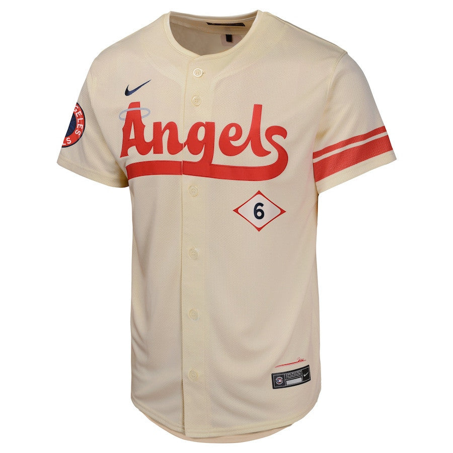Anthony Rendon 6 Los Angeles Angels City Connect Limited YOUTH Jersey - Cream