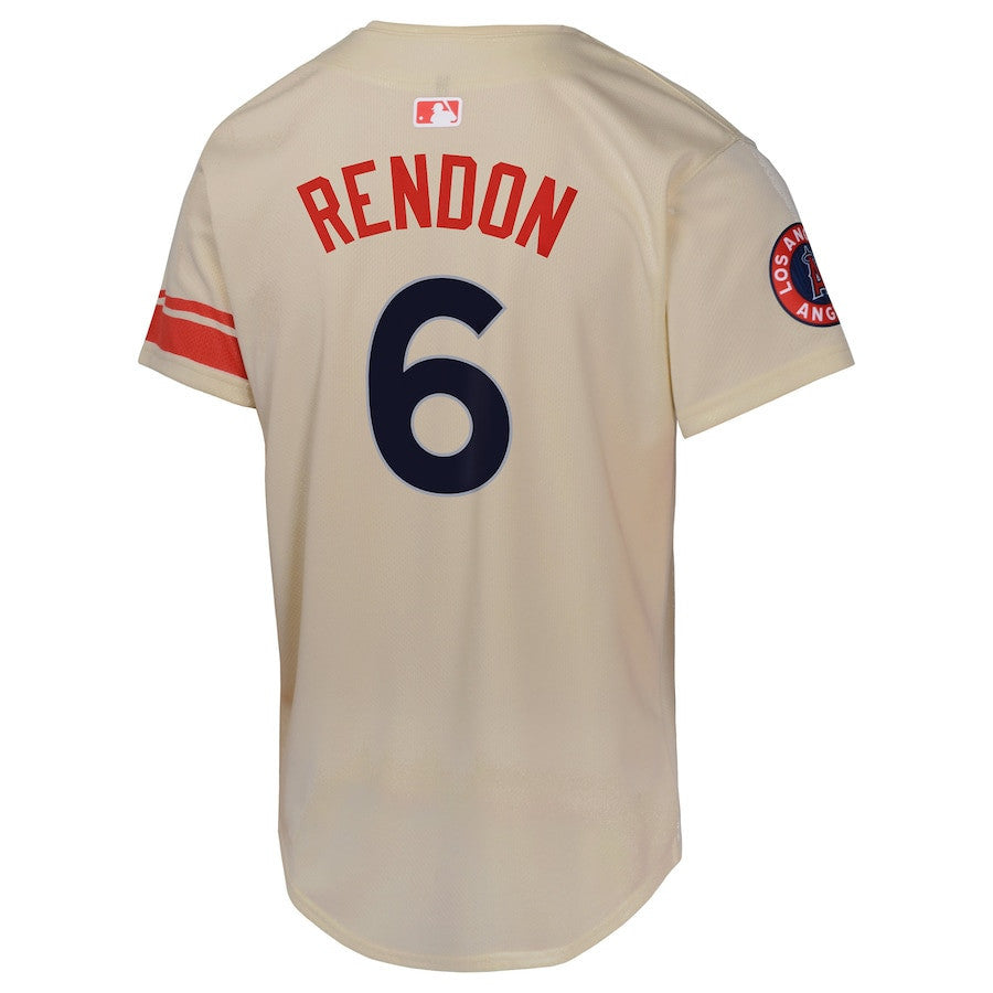 Anthony Rendon 6 Los Angeles Angels City Connect Limited YOUTH Jersey - Cream