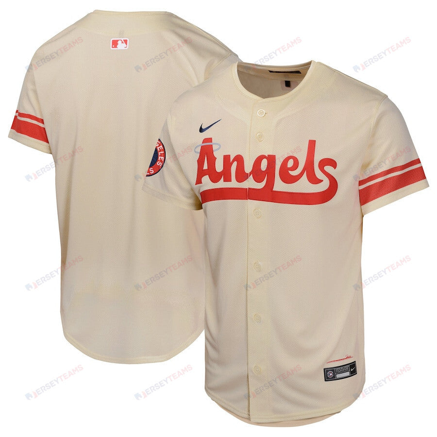 Los Angeles Angels City Connect Limited YOUTH Jersey - Cream