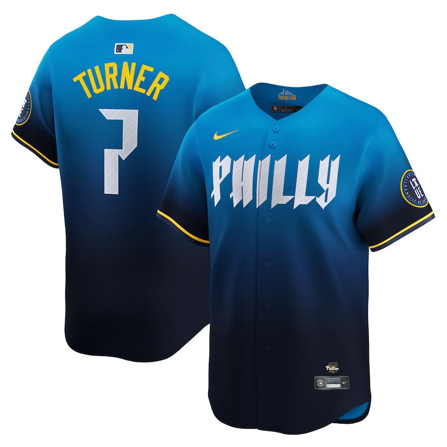 Trea Turner 7 Philadelphia Phillies 2024 Limited City Connect Jersey - Mens