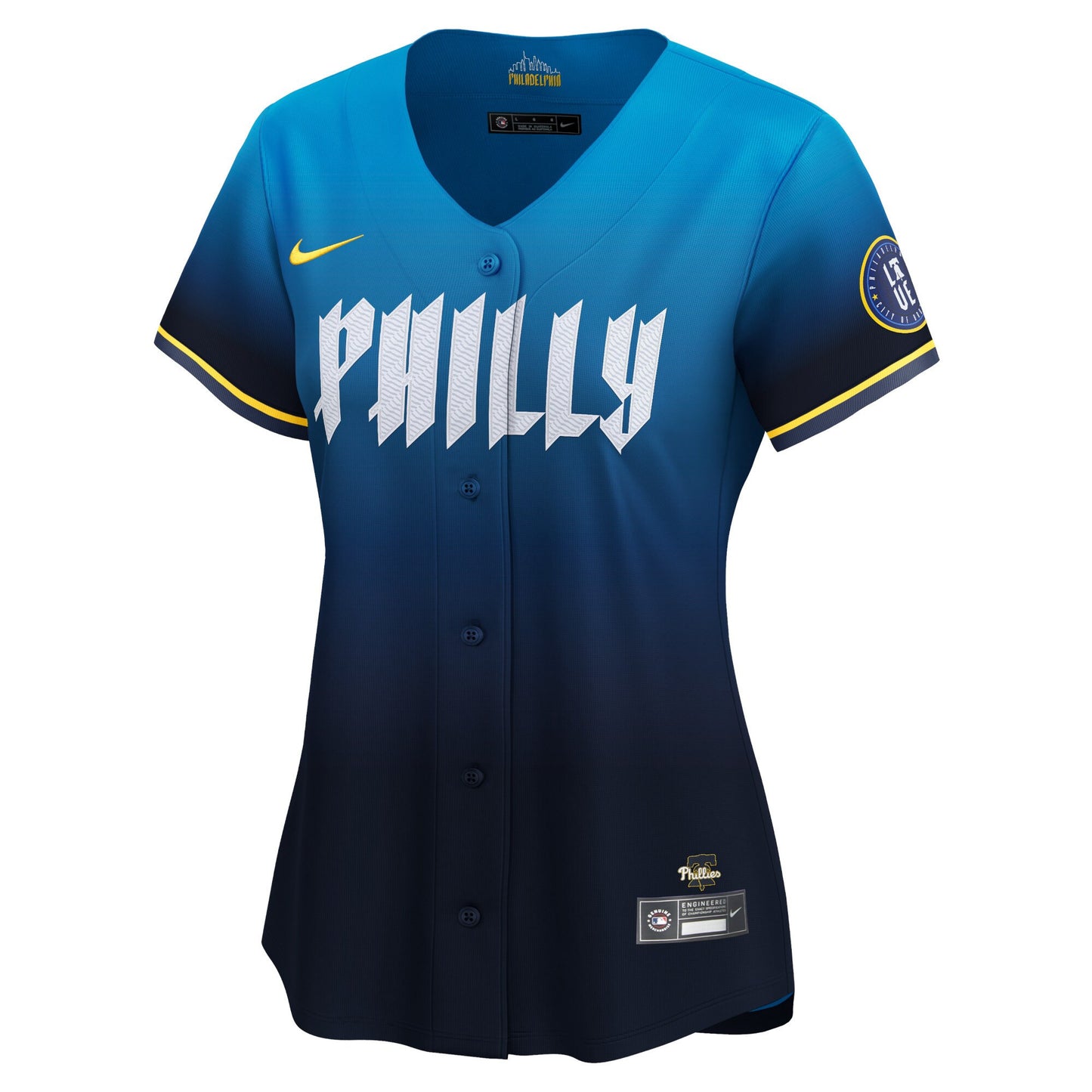 Bryce Harper 3 Philadelphia Phillies 2024 City Connect Limited Jersey - Women