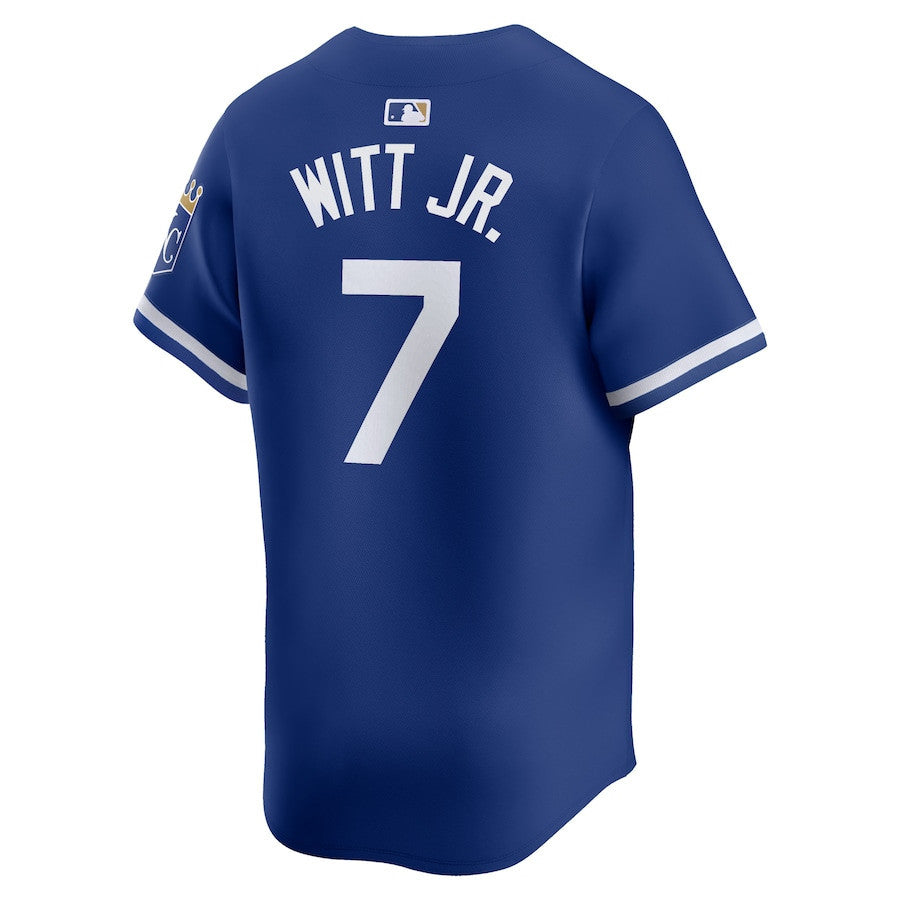 Bobby Witt Jr. 7 Kansas City Royals Alternate Limited Men Jersey - Royal