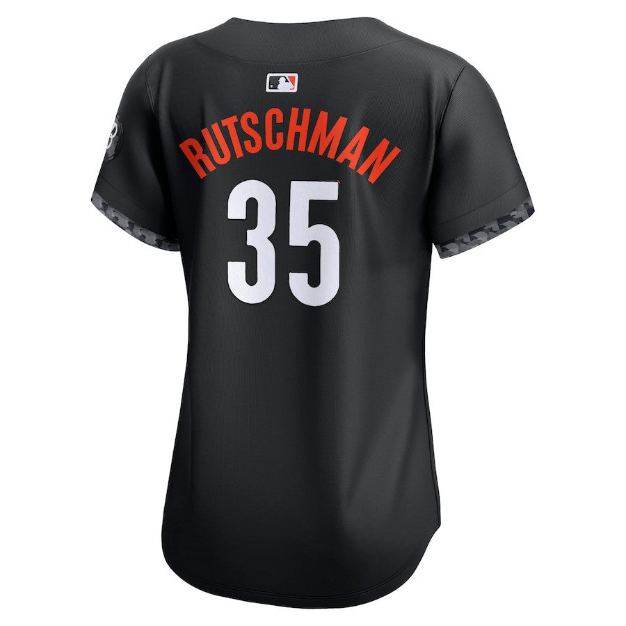 Adley Rutschman 35 Baltimore Orioles City Connect Limited Women Jersey - Black