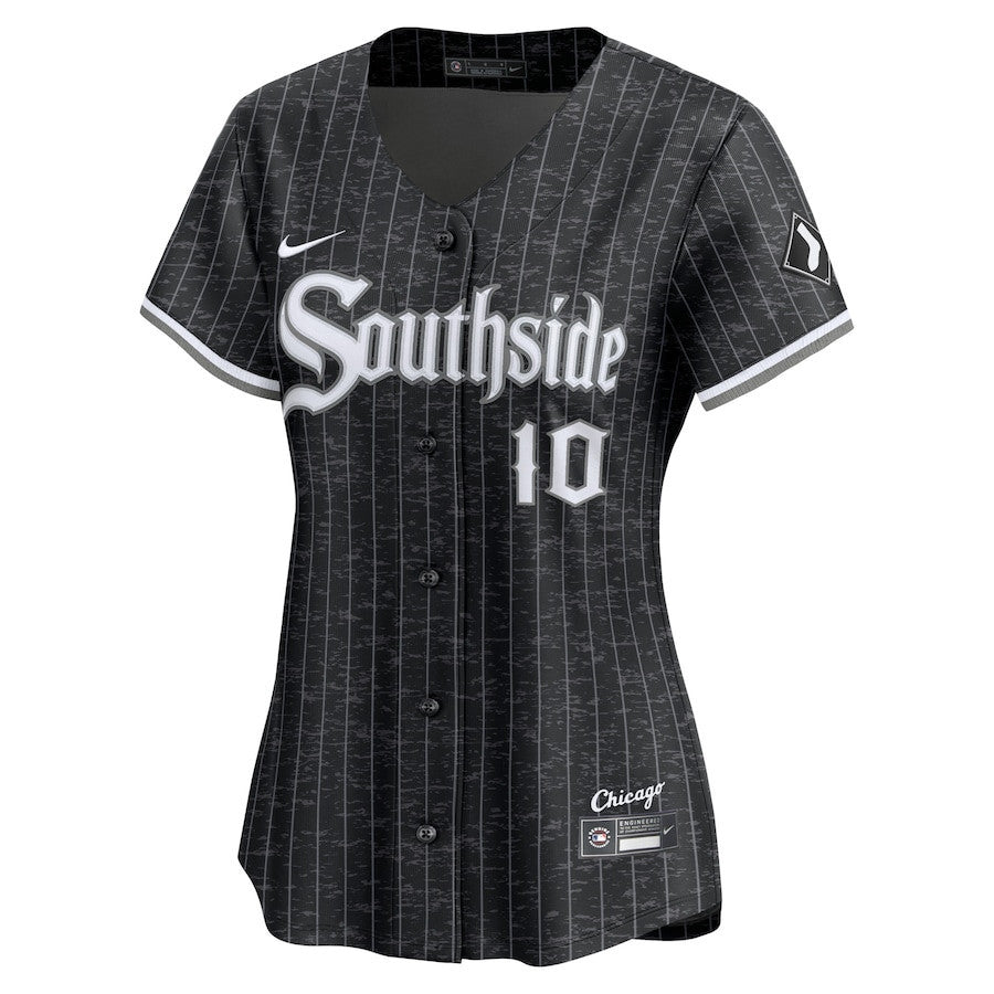 Yoán Moncada 10 Chicago White Sox City Connect Limited Women Jersey - Black