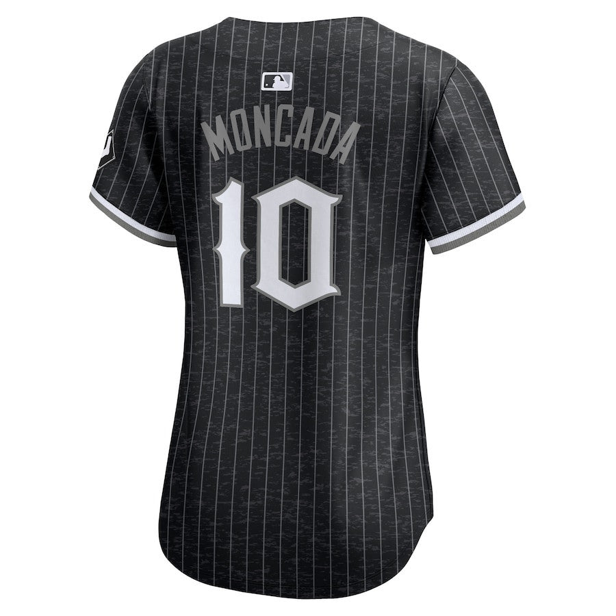 Yoán Moncada 10 Chicago White Sox City Connect Limited Women Jersey - Black