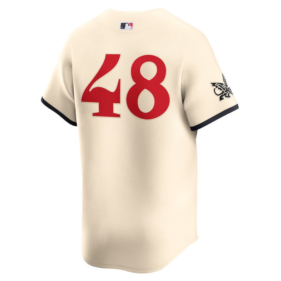 Jacob deGrom 48 Texas Rangers City Connect Limited Men Jersey - Natural