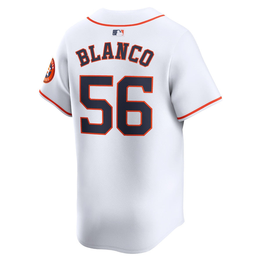 Ronel Blanco 56 Houston Astros Home Limited Men Jersey - White