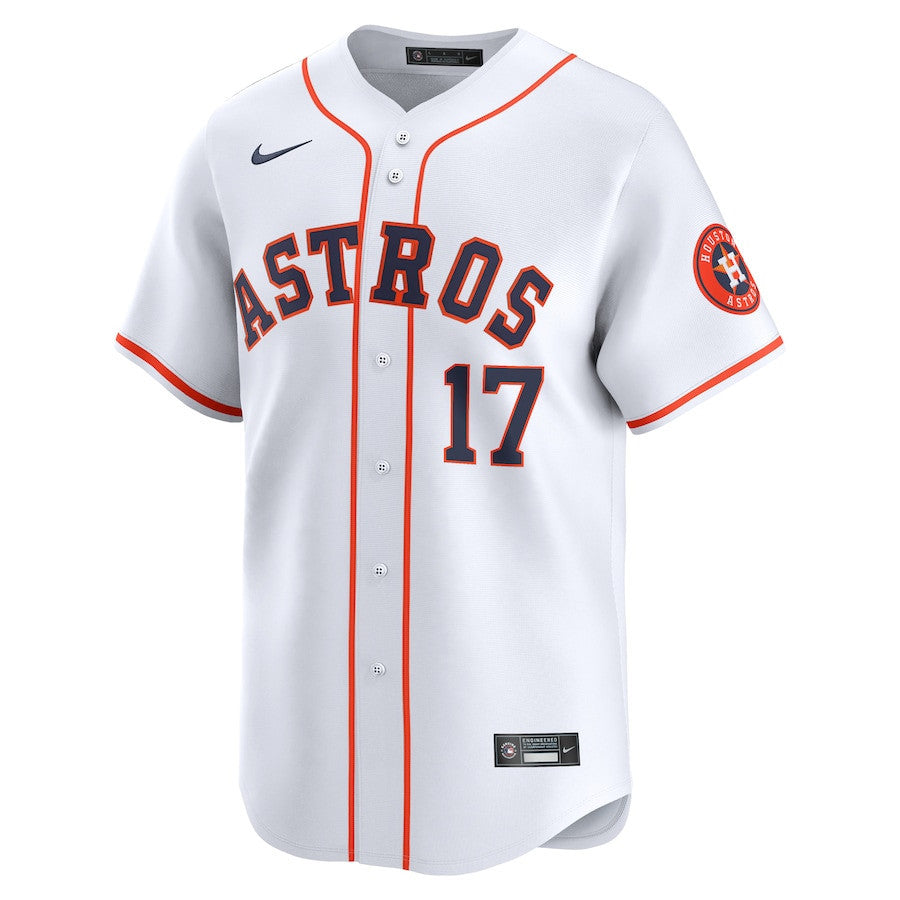 Victor Caratini 17 Houston Astros Home Limited Men Jersey - White
