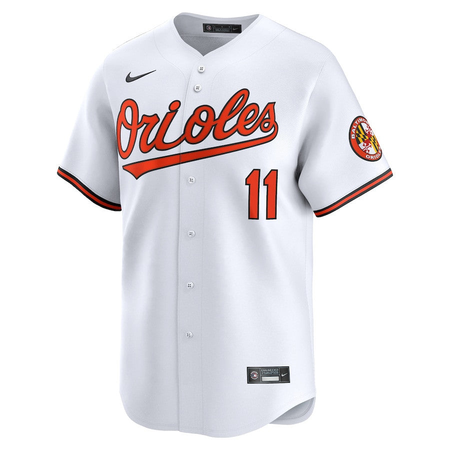 Jordan Westburg 11 Baltimore Orioles Home Limited Men Jersey - White