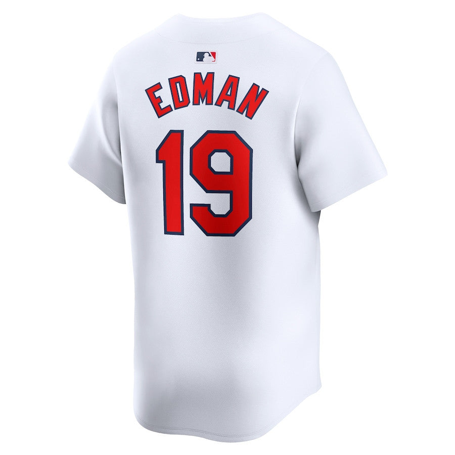 Tommy Edman 19 St. Louis Cardinals Home Limited Men Jersey - White
