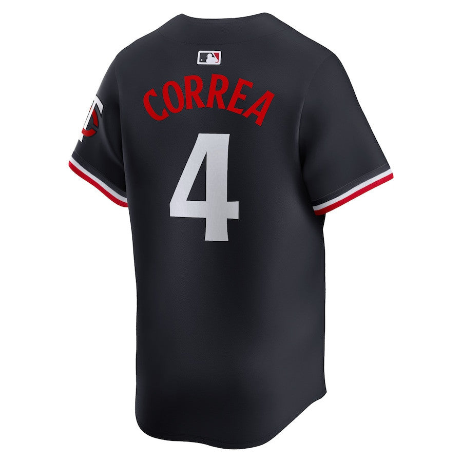 Carlos Correa 4 Minnesota Twins Alternate Limited Men Jersey - Navy
