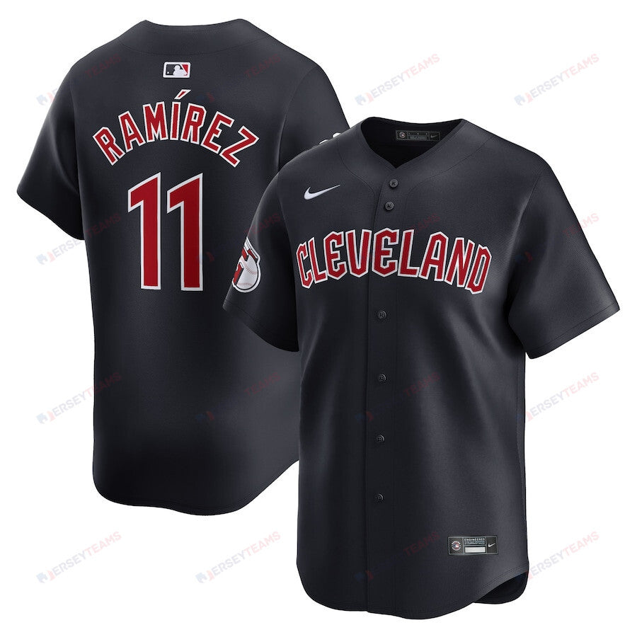José Ramírez 11 Cleveland Guardians Alternate Limited Men Jersey - Navy