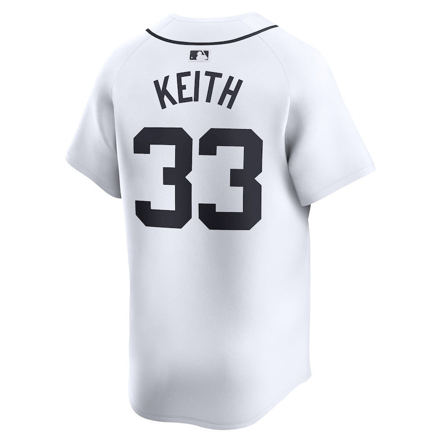 Colt Keith 33 Detroit Tigers Home Limited Men Jersey - White
