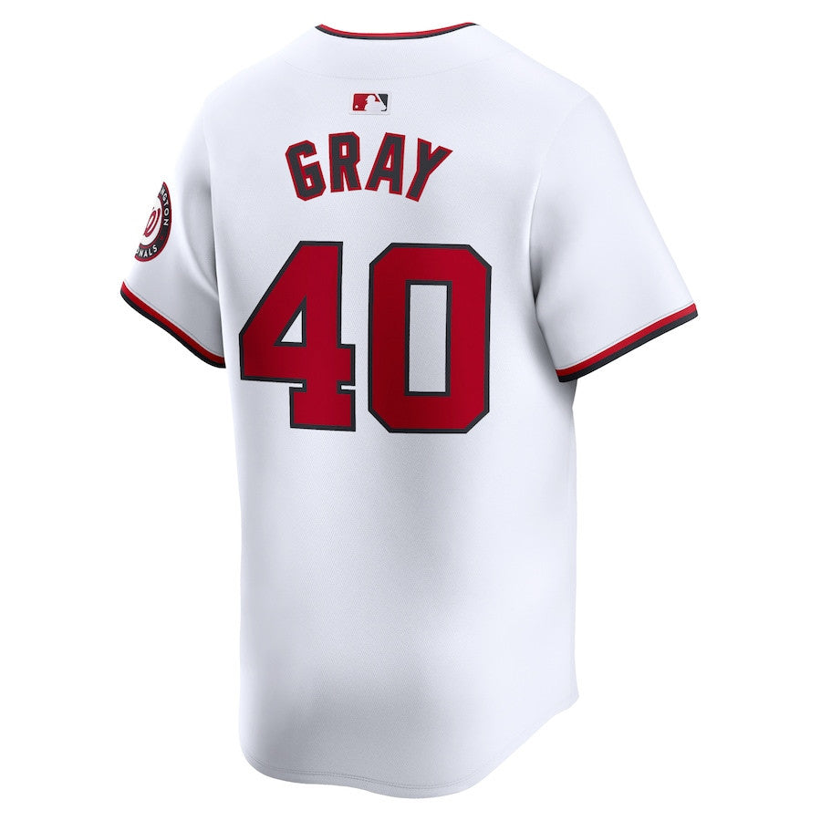 Josiah Gray 40 Washington Nationals Home Limited Men Jersey - White